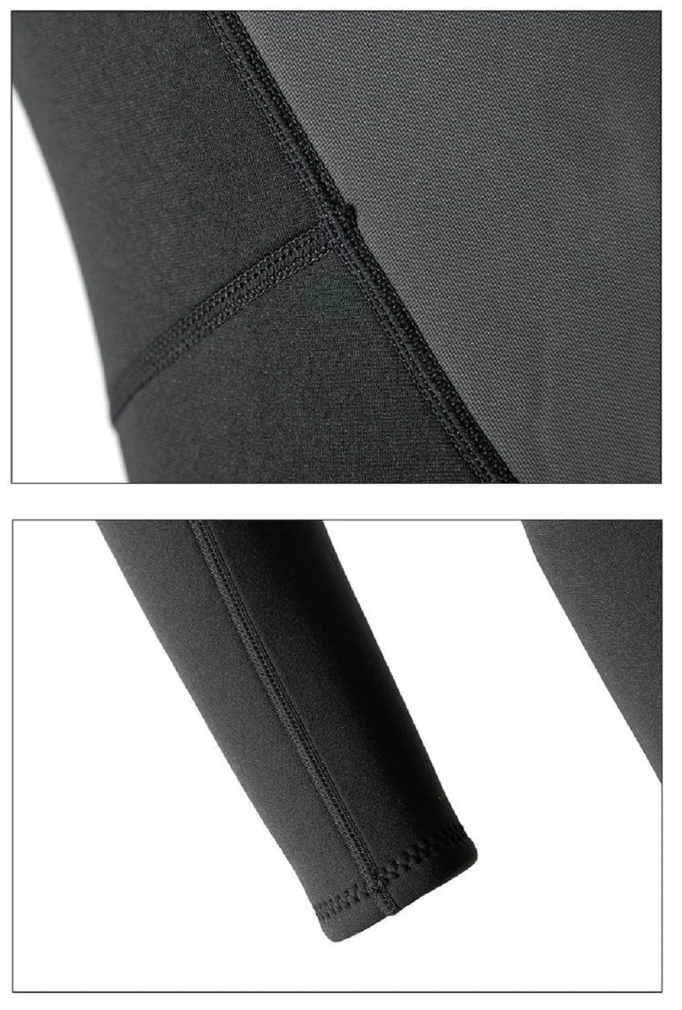 3mm/2mm Neoprene Wetsuit – Full Body Thermal Diving & Water Sports Suit