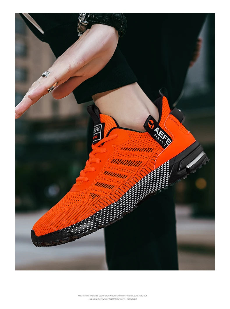 2024 Men’s Running Shoes – Breathable Lightweight Athletic Sneakers