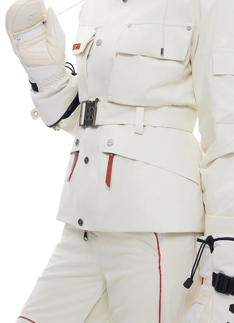 VECVEC Women’s Ski Jacket – Warm, Waterproof & Windproof Freestyle Coat