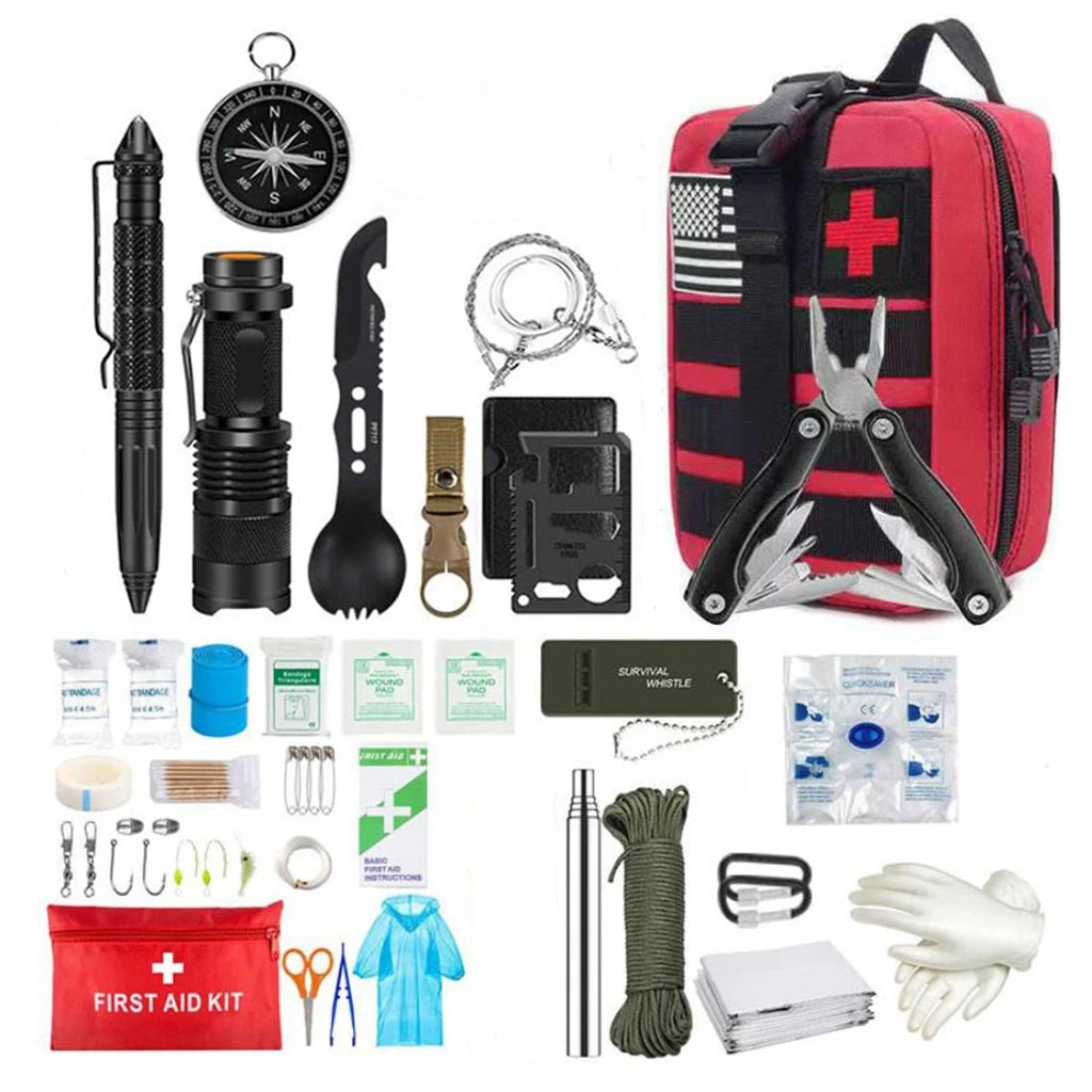 Survival First Aid Kit – Full Molle Emergency Trauma Bag