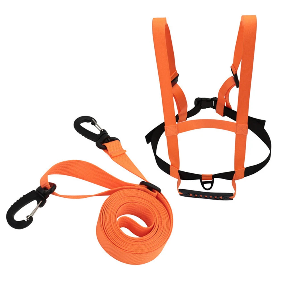 Adjustable Kids Ski Training Harness – Safety Belt with Traction Rope