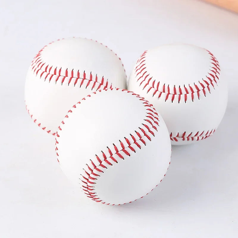 Handmade 9-Inch PVC Baseball – Training & Game Soft Bouncy Ball (1/3pcs)