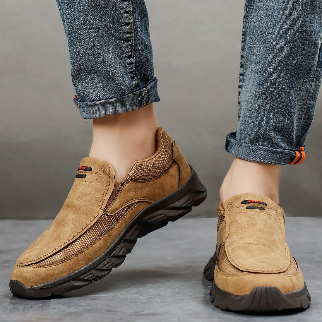 2024 Men’s Leather Casual Shoes – Breathable Loafers & Sneakers