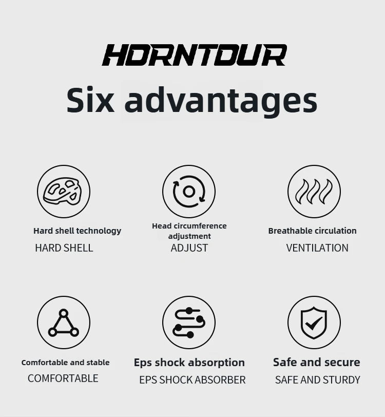 Eastinear Ski Helmet with Integrated Snow Glasses – Half-Cover Safety Helmet for Men & Women