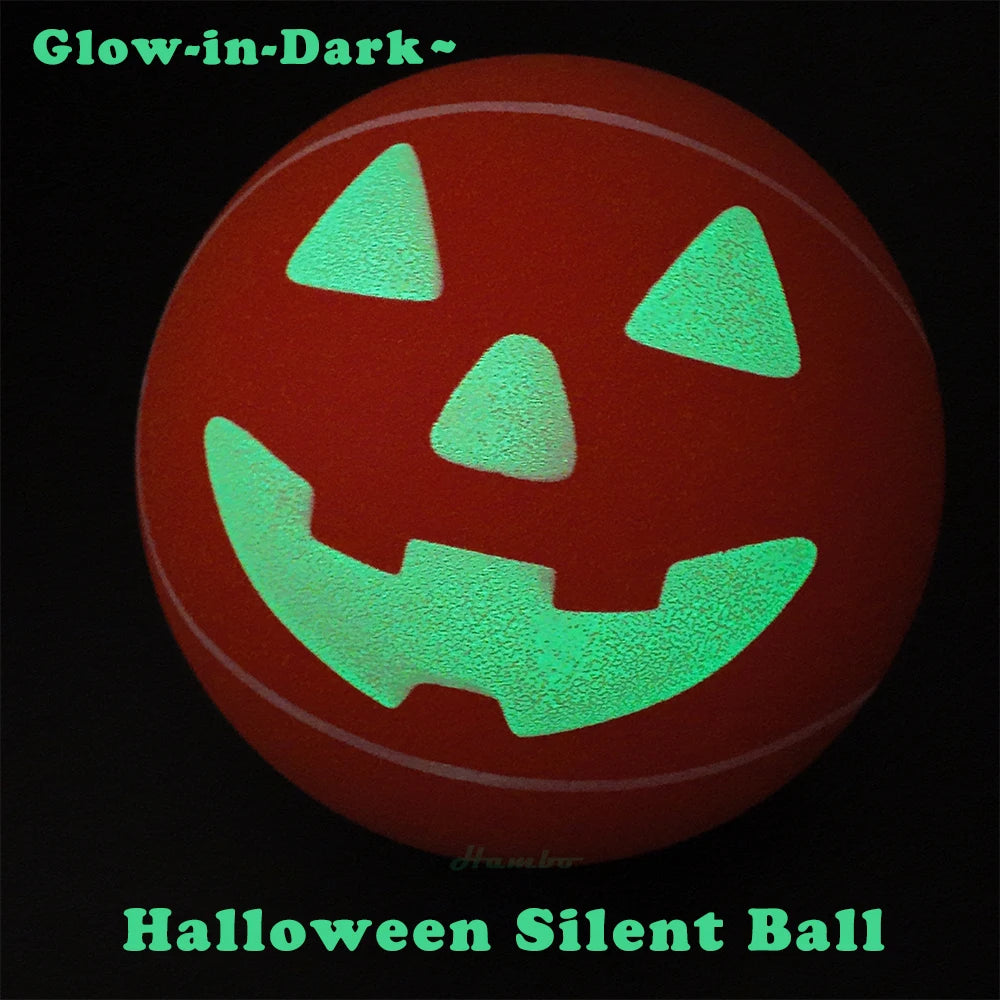 Silent Basketball – Airless Foam Indoor Training Ball, Quiet Dribbling, Size 5/6/7