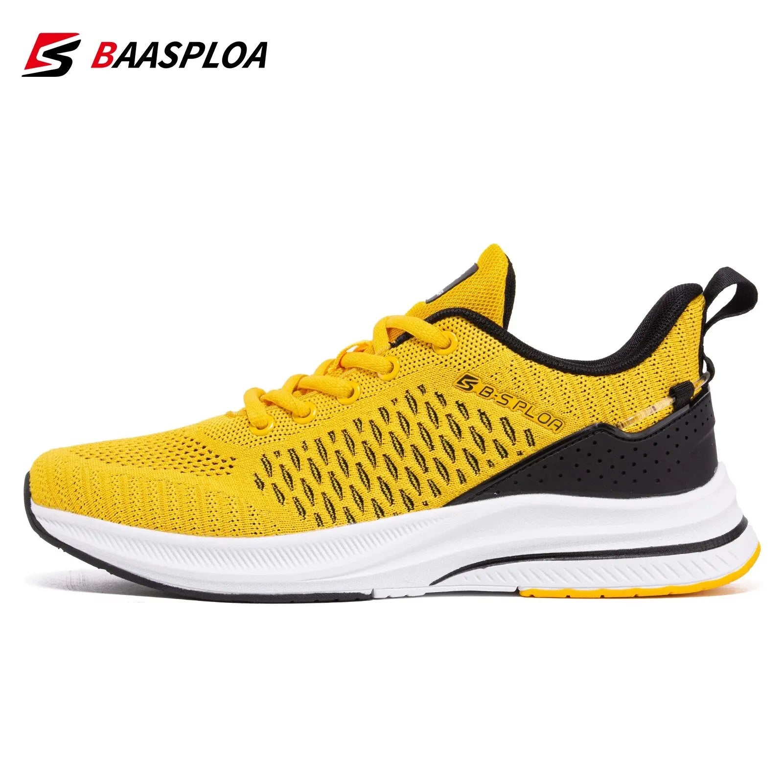 Baasploa Men’s Running Shoes – Lightweight Breathable Outdoor Sneakers