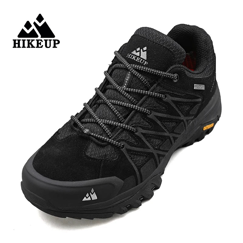 HIKEUP Men’s Hiking Shoes – Breathable Outdoor Trekking Sneakers