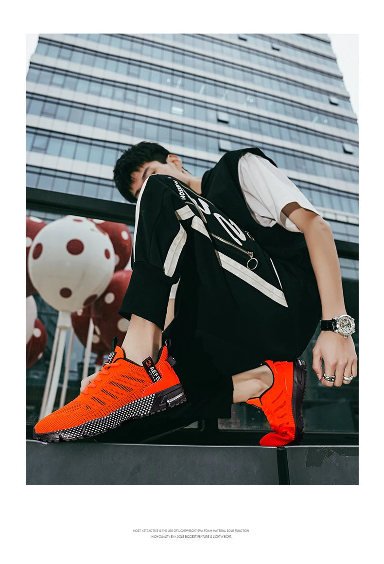 2024 Men’s Running Shoes – Breathable Lightweight Athletic Sneakers