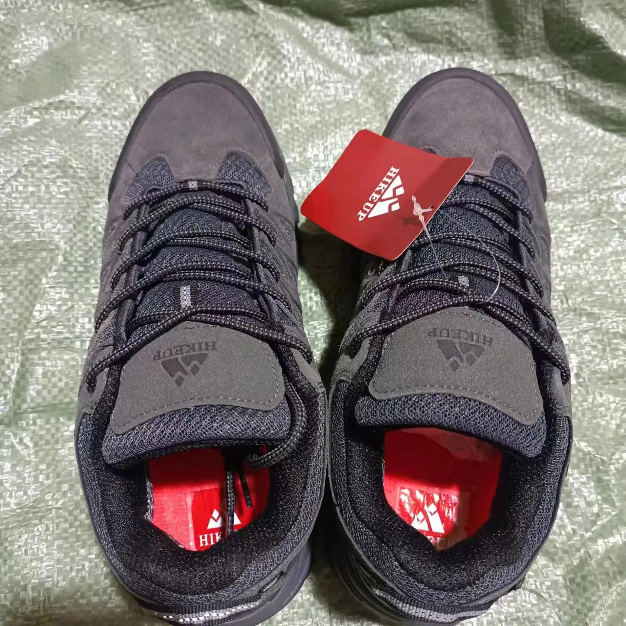 HIKEUP Men’s Hiking Shoes – Breathable Outdoor Trekking Sneakers