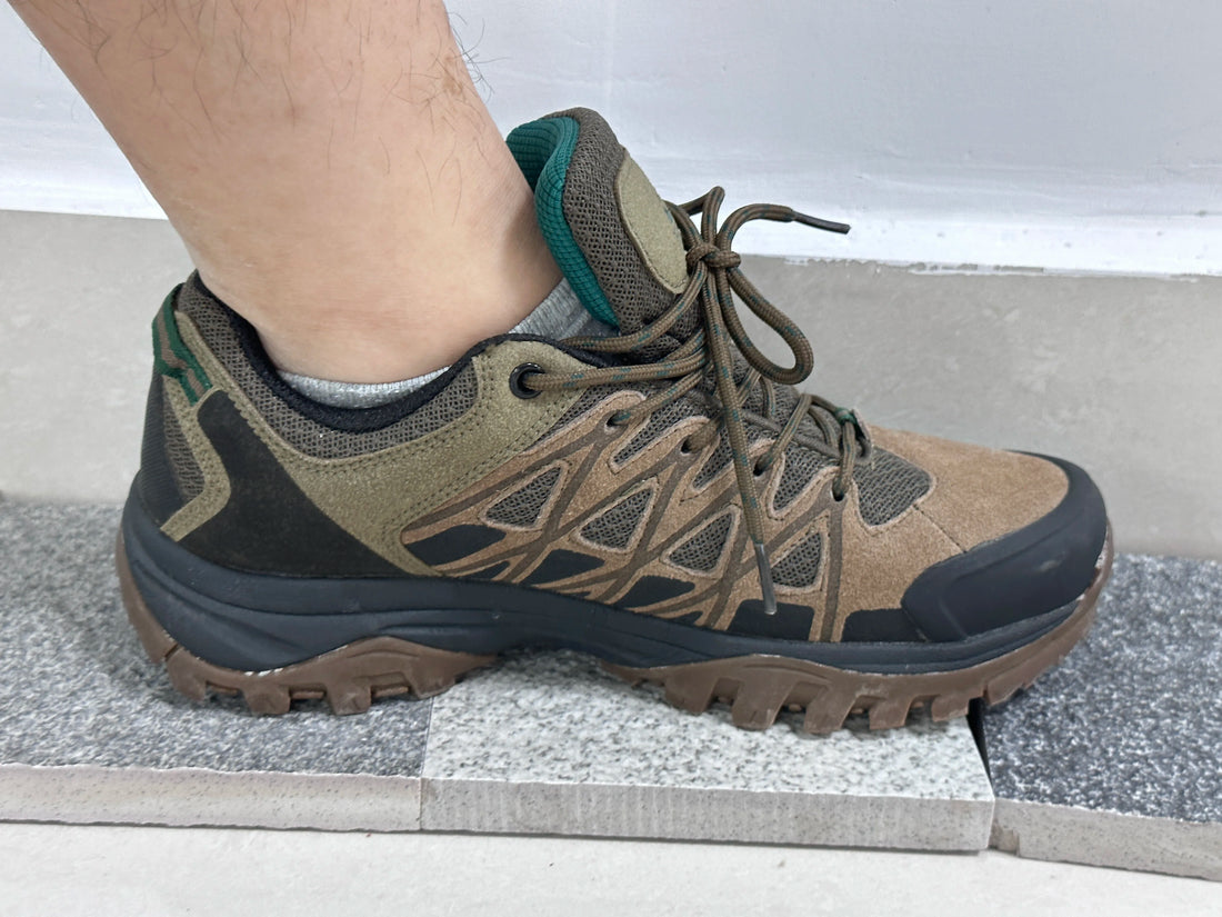 HIKEUP Men’s Hiking Shoes – Breathable Outdoor Trekking Sneakers