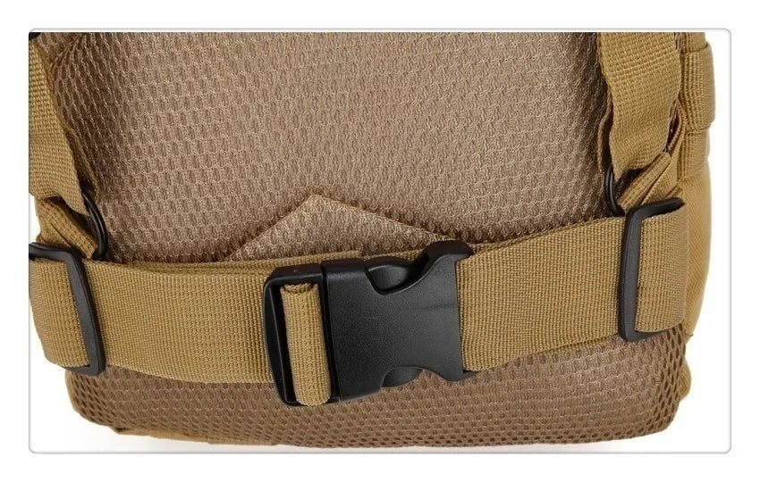 30/50L Tactical Backpack – Outdoor Survival & Hiking Molle Pack