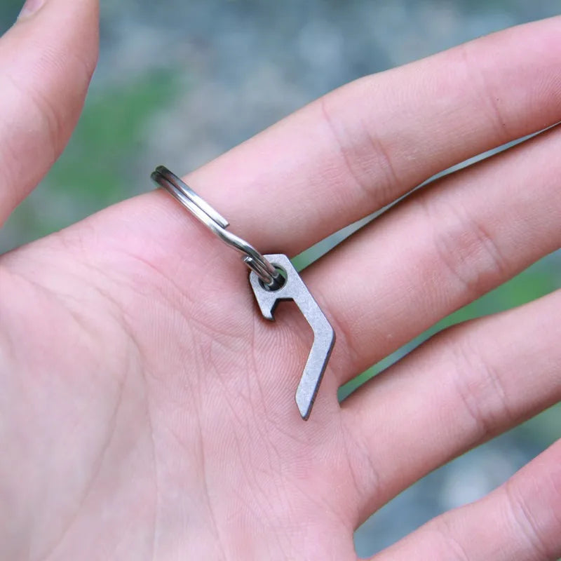 EDC Mini Bottle Opener – Lightweight Keyring Pocket Tool