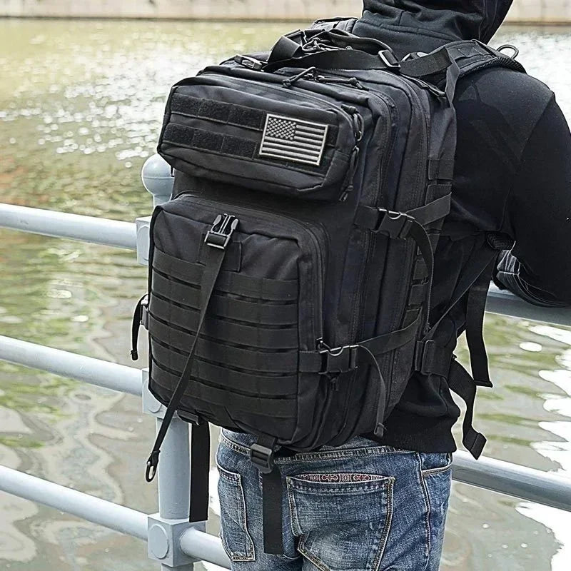 30/50L Tactical Backpack – Outdoor Survival & Hiking Molle Pack