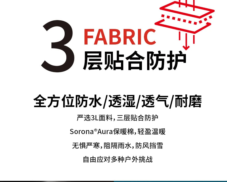 VECVEC Women’s Ski Jacket – Warm, Waterproof & Windproof Freestyle Coat