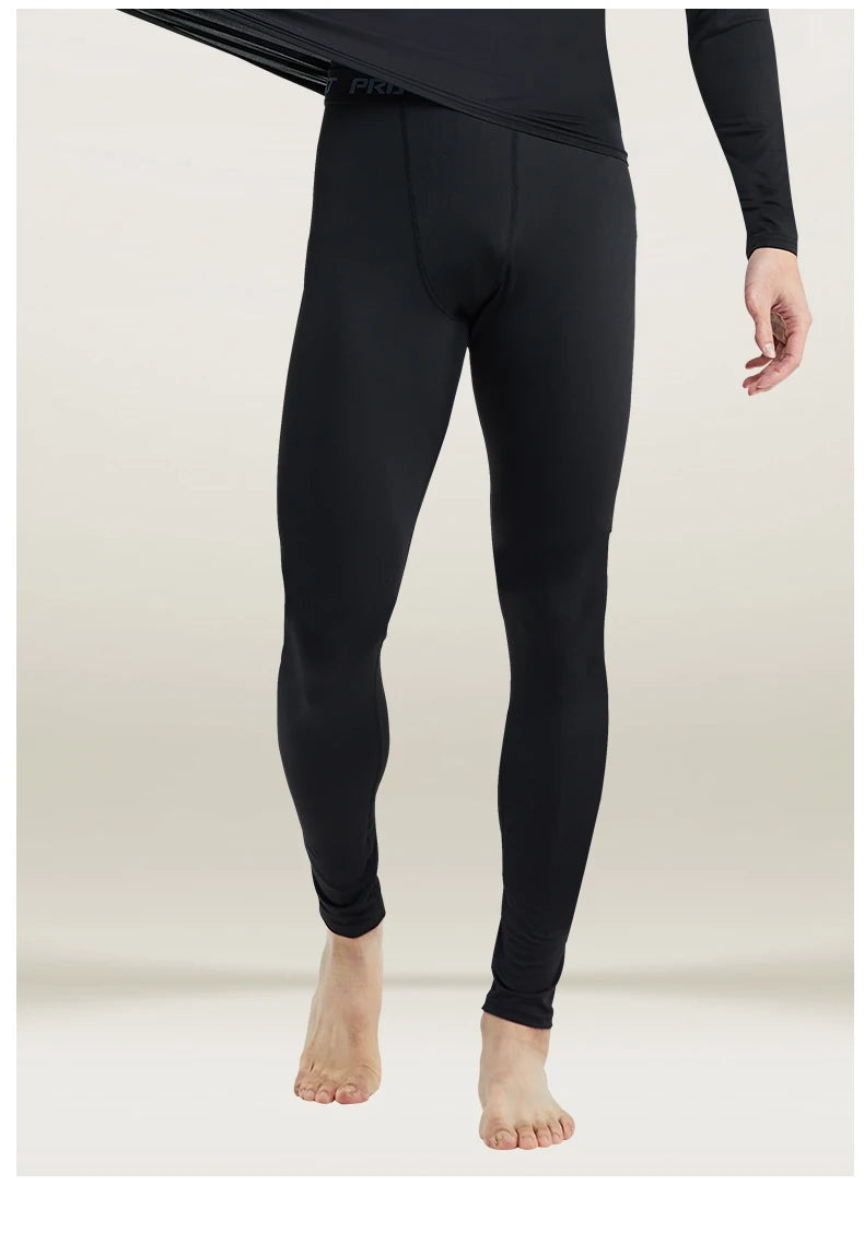 Men’s Warm Plush Pants – Winter Sports Bottoms Slim Fit