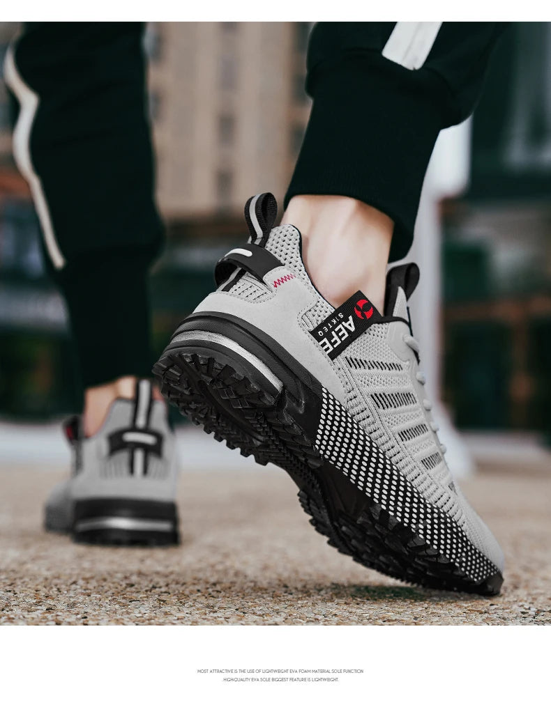 2024 Men’s Running Shoes – Breathable Lightweight Athletic Sneakers