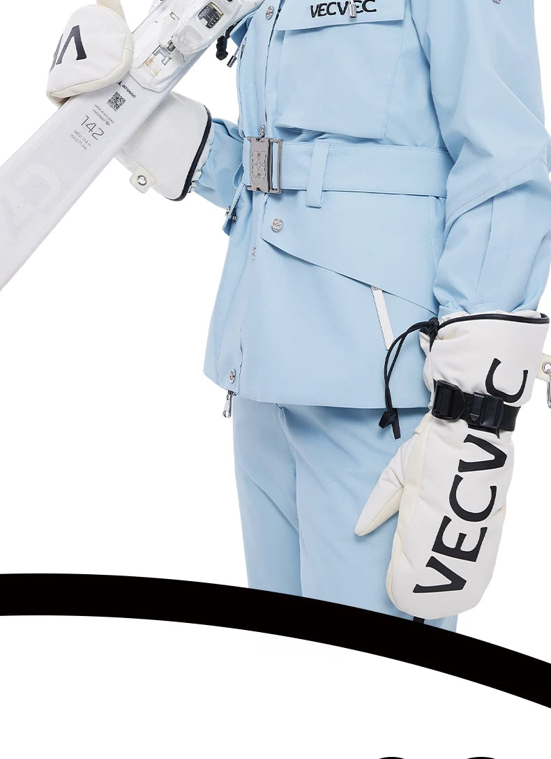 VECVEC Women’s Ski Jacket – Warm, Waterproof & Windproof Freestyle Coat