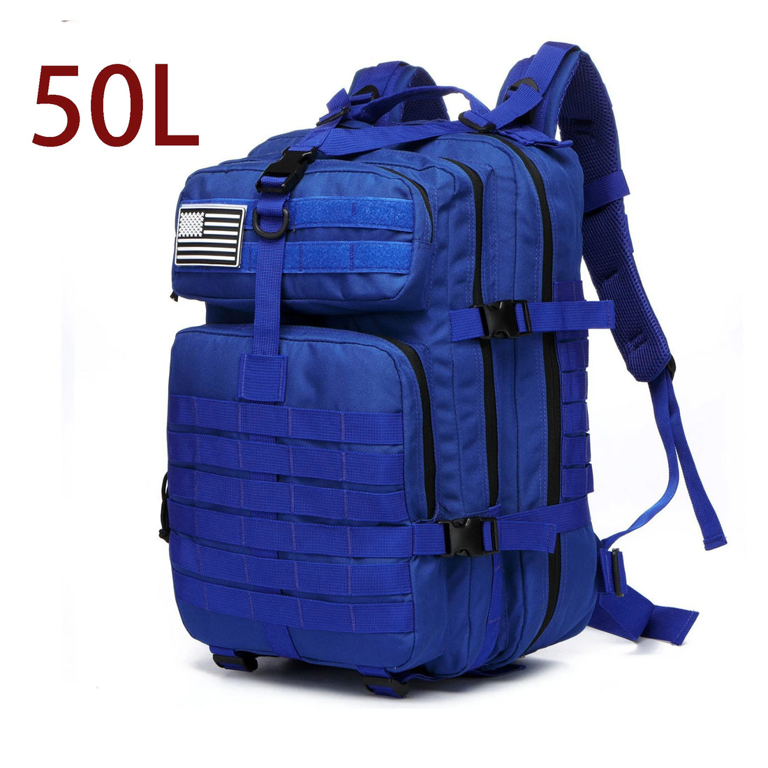 Tactical Nylon Backpack – 25L/50L Waterproof Outdoor Rucksack