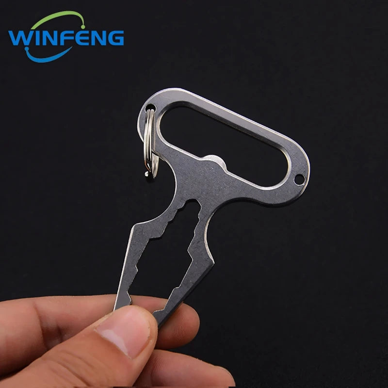 Multi-Functional EDC Survival Keychain