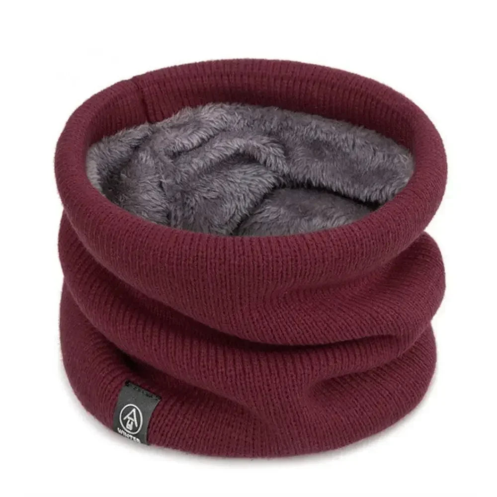 Unisex Knitted Neck Warmer – Winter Sports Scarf & Face Cover