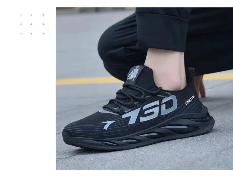 2025 Casual Sneakers for Men Slip on New Fashion Breathable Running Shoes Outdoor Gym Sports Shoes Walking Training Tennis Shoes