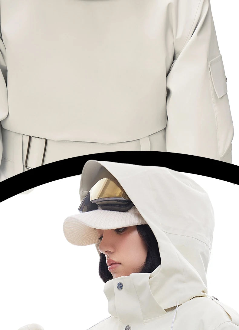 VECVEC Women’s Ski Jacket – Warm, Waterproof & Windproof Freestyle Coat