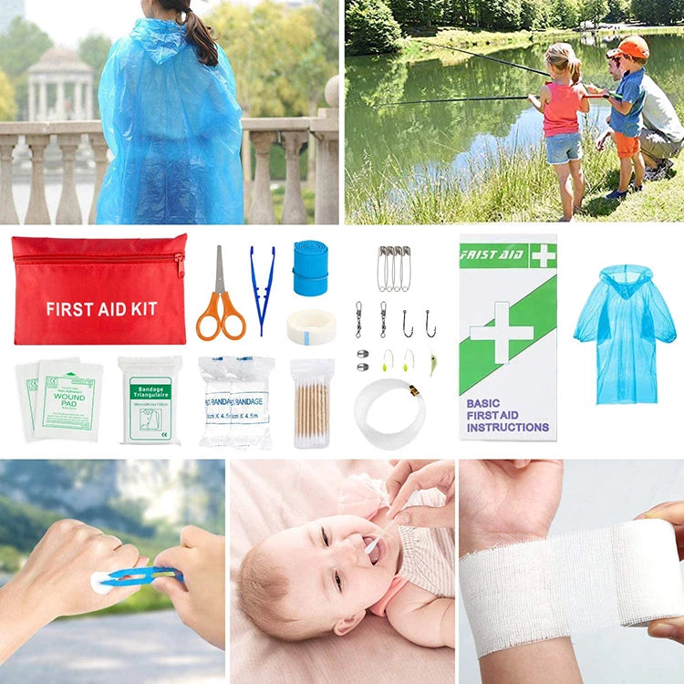 Survival First Aid Kit – Full Molle Emergency Trauma Bag