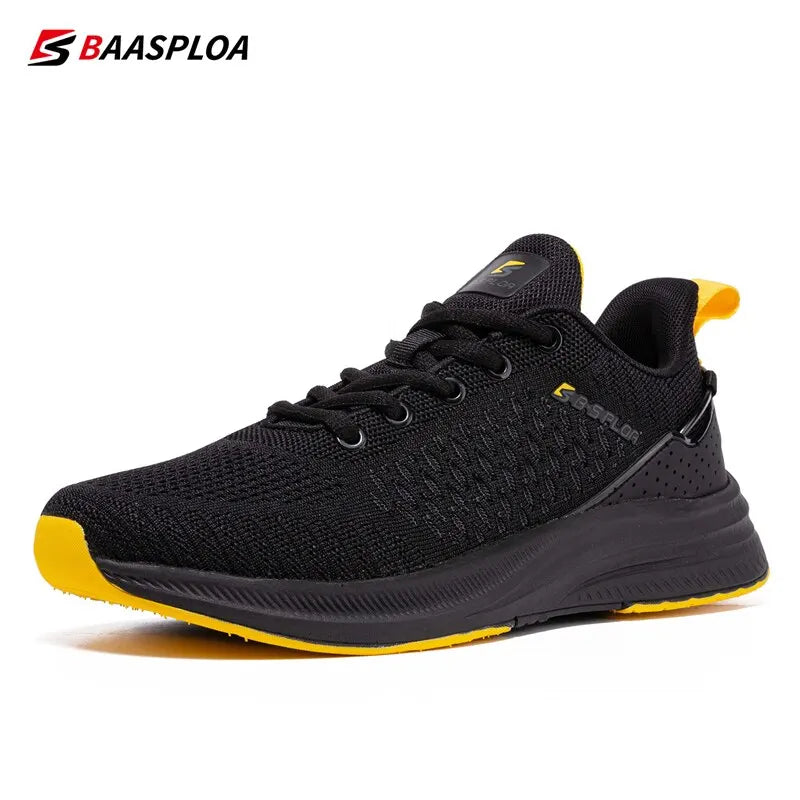 Baasploa Men’s Running Shoes – Lightweight Breathable Outdoor Sneakers