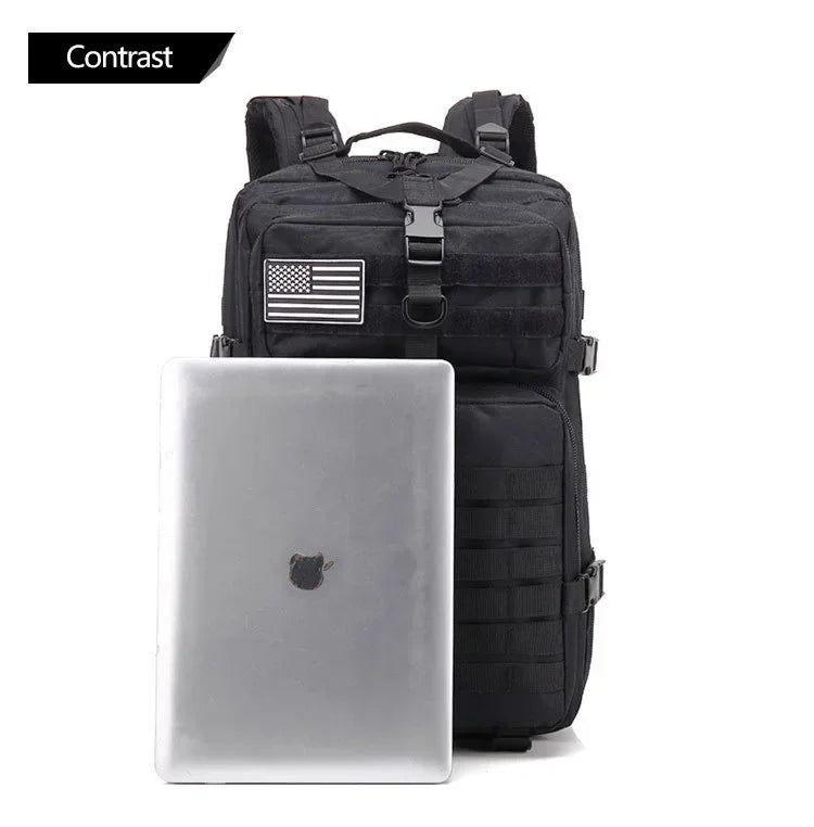 30/50L Tactical Backpack – Outdoor Survival & Hiking Molle Pack
