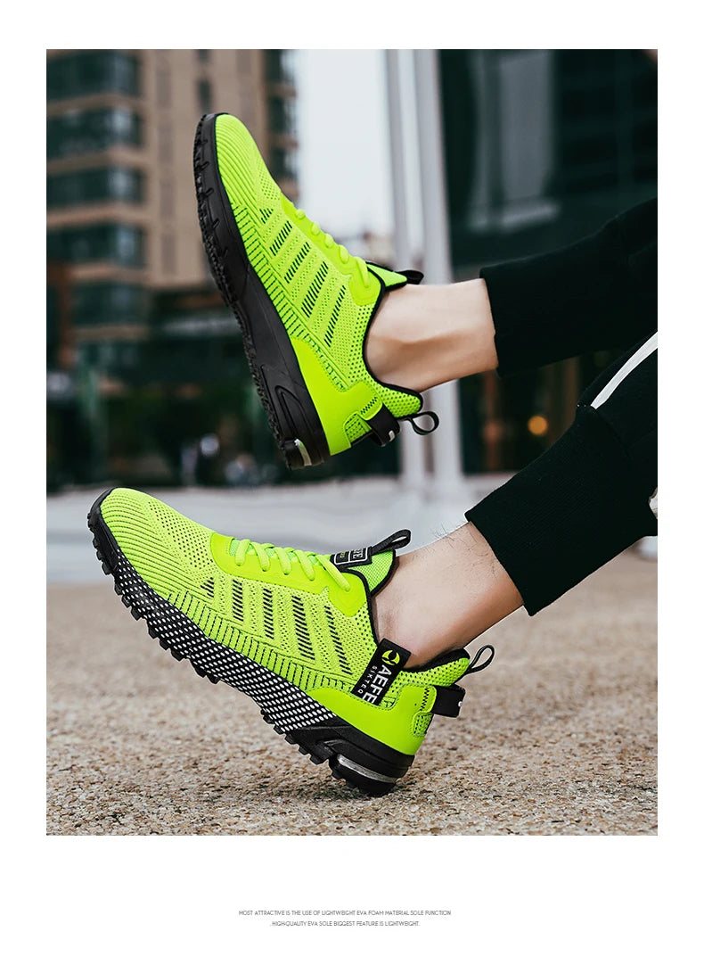 2024 Men’s Running Shoes – Breathable Lightweight Athletic Sneakers
