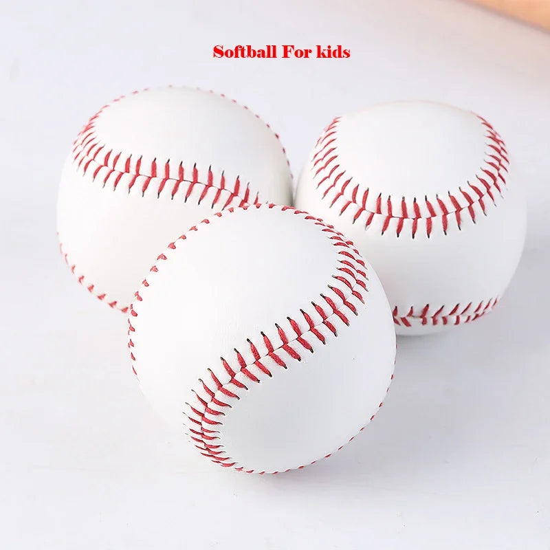 Handmade 9-Inch PVC Baseball – Training & Game Soft Bouncy Ball (1/3pcs)