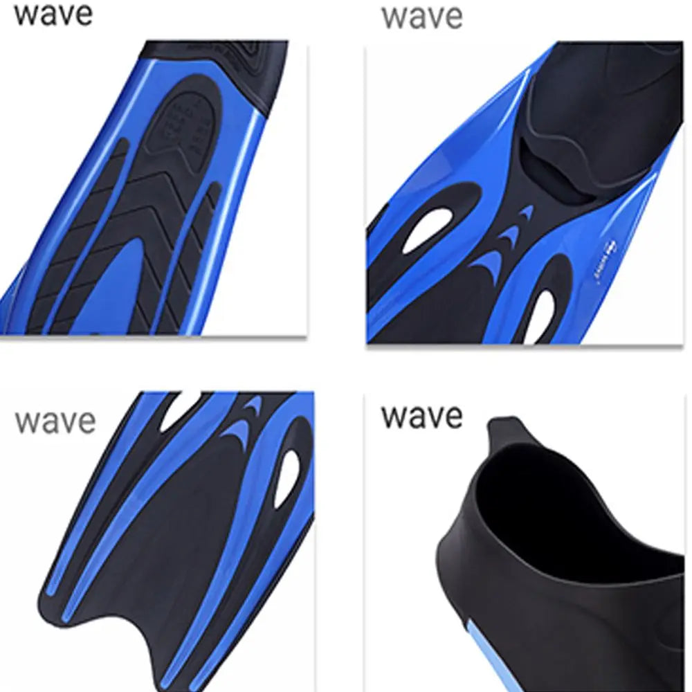 Adult Swimming & Diving Fins – Non-Slip Flexible Snorkel Flippers
