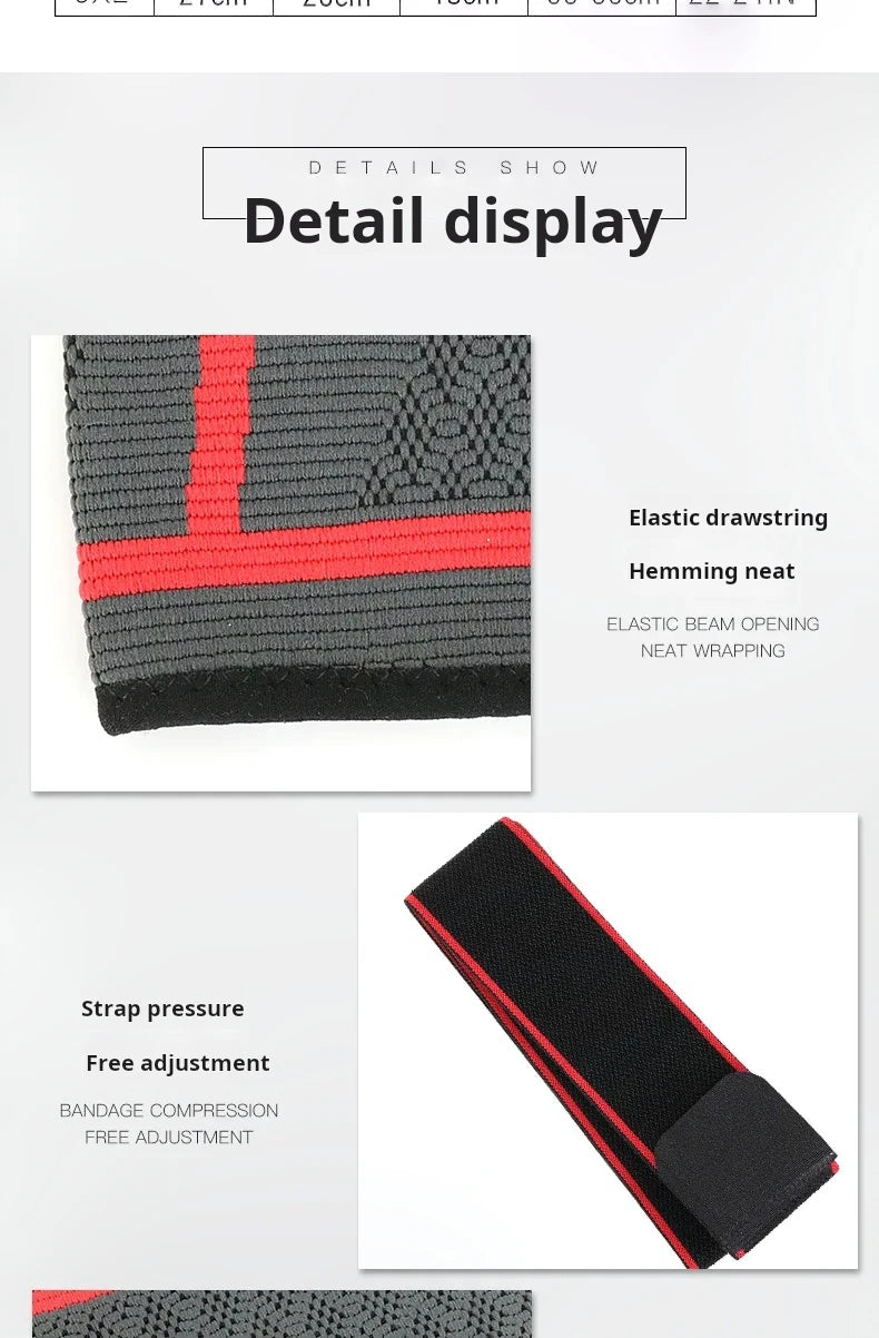 Nylon Sport Knee Pad – Compression Knee Brace for Running, Fitness & Sports