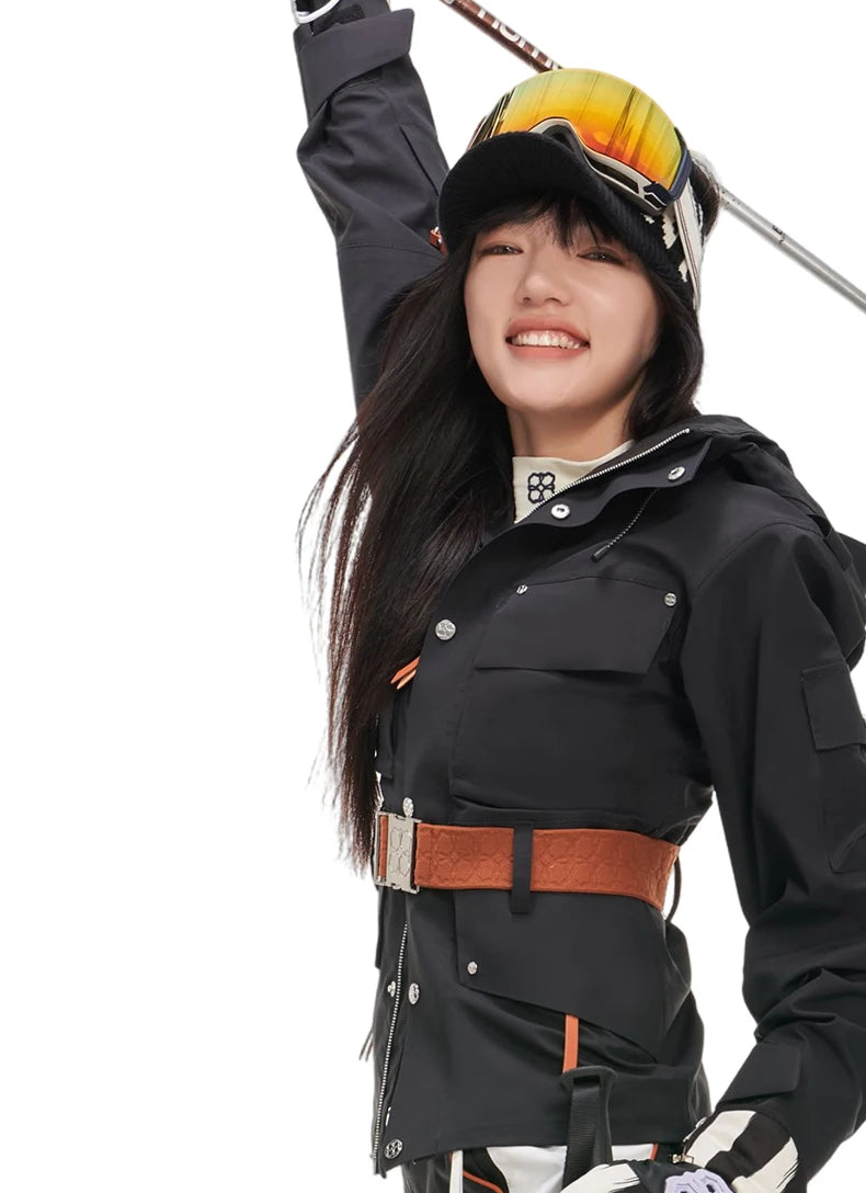 VECVEC Women’s Ski Jacket – Warm, Waterproof & Windproof Freestyle Coat