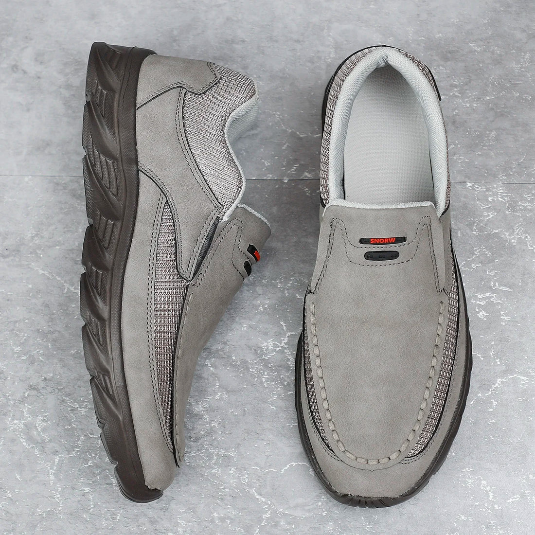2024 Men’s Leather Casual Shoes – Breathable Loafers & Sneakers