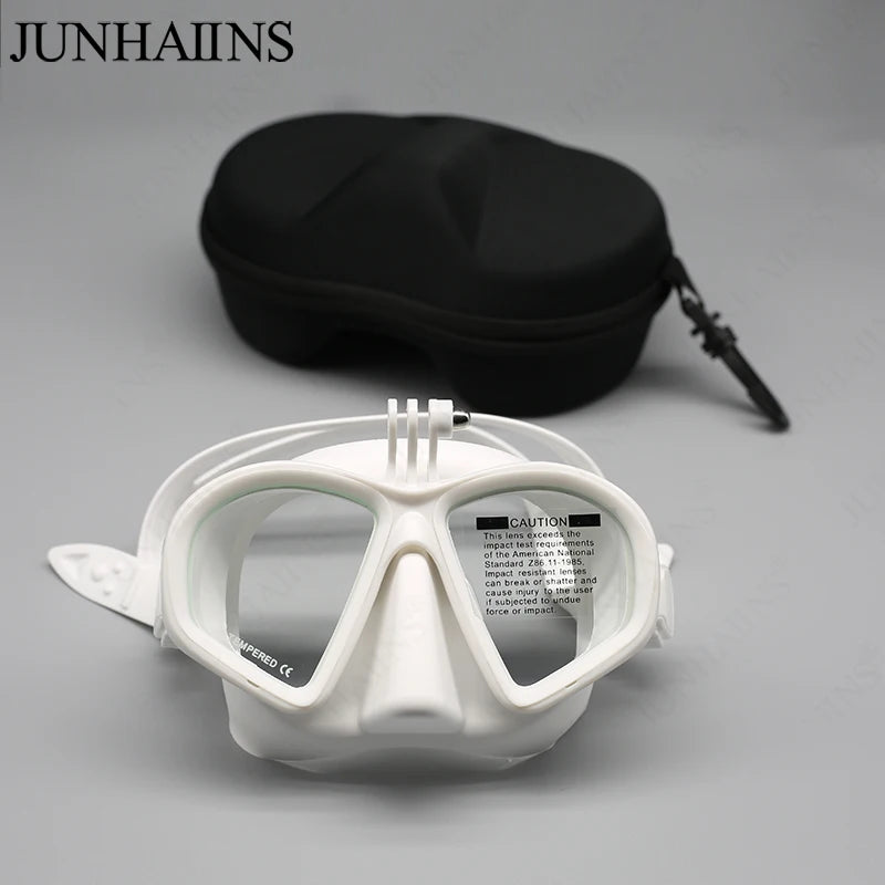 Wet GoPro Diving Mask – Low Volume Freedive Mask with Camera Mount