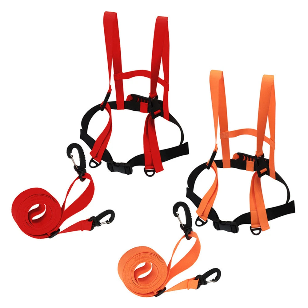 Adjustable Kids Ski Training Harness – Safety Belt with Traction Rope